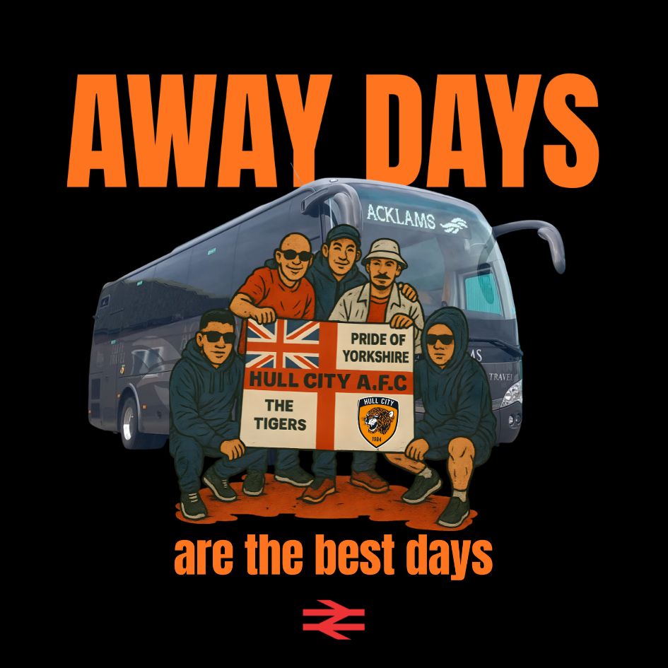 Away Days Are The Best Days Sticker